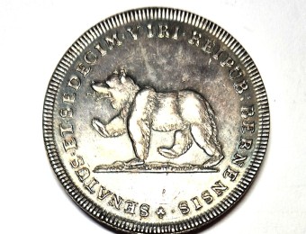 BERN SECHSZEHNERPFENNIG 1728 (55.83 GRS)